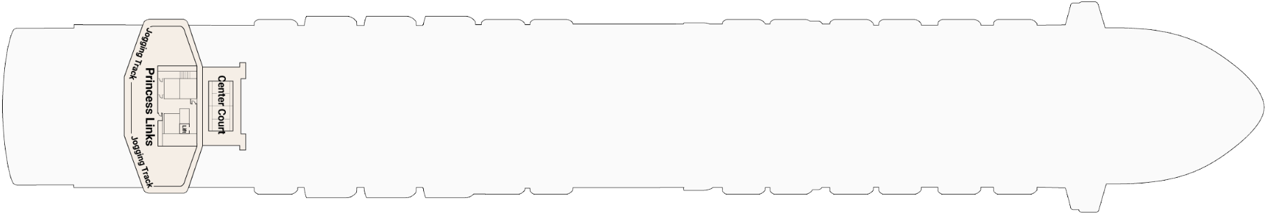 Princess Cruises Crown Princess Deck 19 - Star.png